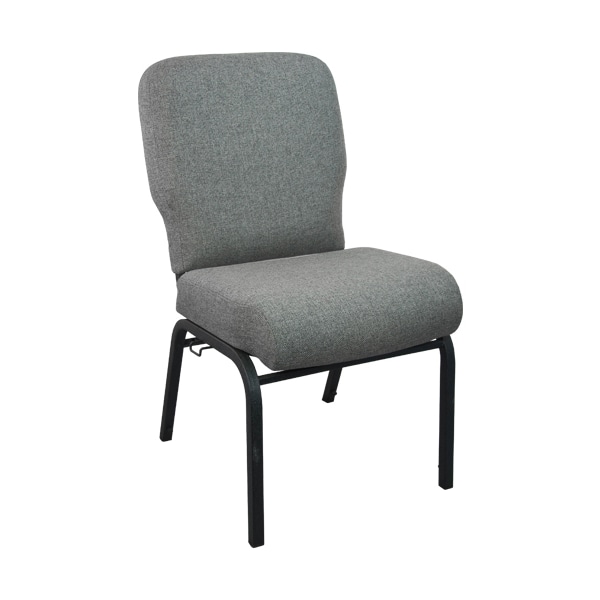 Flash Furniture Advantage Signature Elite Charcoal Gray Church Chair